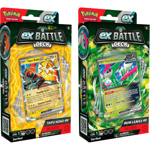 PKMN Battle Decks Tapu Koko ex/Iron Leaves ex