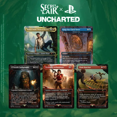  MTG Secret Lair Uncharted: Saga of Thieves