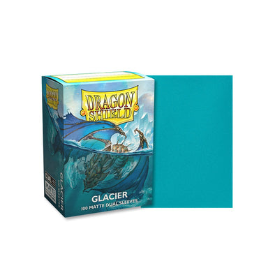  Dragon Shield Dual Matte Glacier 100ct