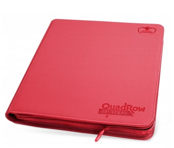  UG Quadrow Zipfolio Xenoskin Red