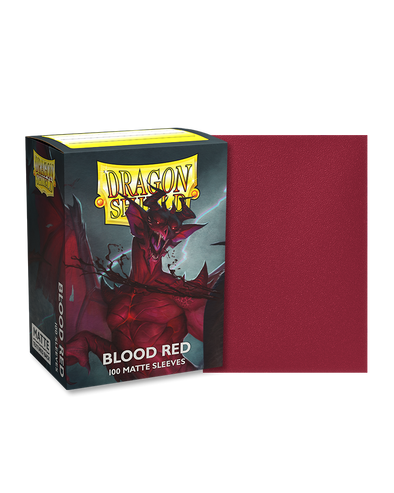  Dragon Shield Matte Blood Red 100ct