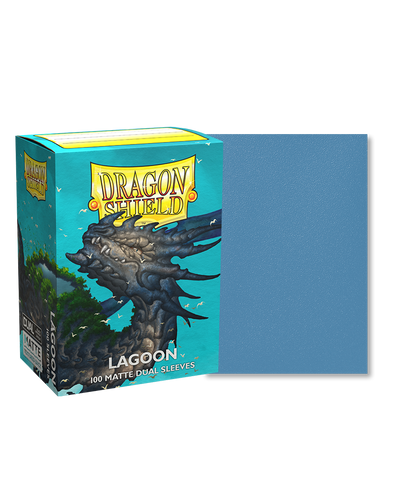  Dragon Shield Sleeves Dual Matte Lagoon
