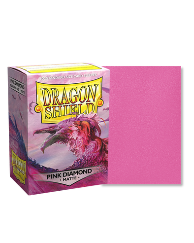  Dragon Shield Sleeves Matte Pink Diamond 100CT