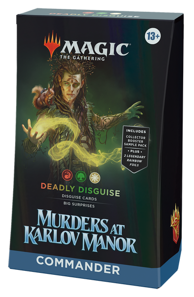  MTG Karlov Manor Deadly Disguise Commander Deck