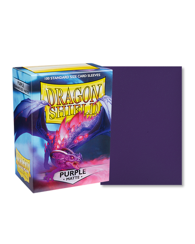  Dragon Shield Sleeves Matte Purple 100ct