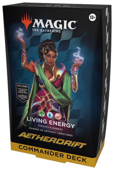  MTG Aetherdrift Living Energy Commander Deck