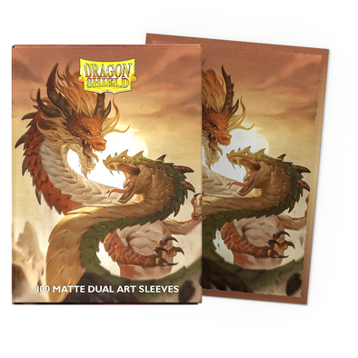  Dragon Shield Matte Dual Art Wood Snake 100ct