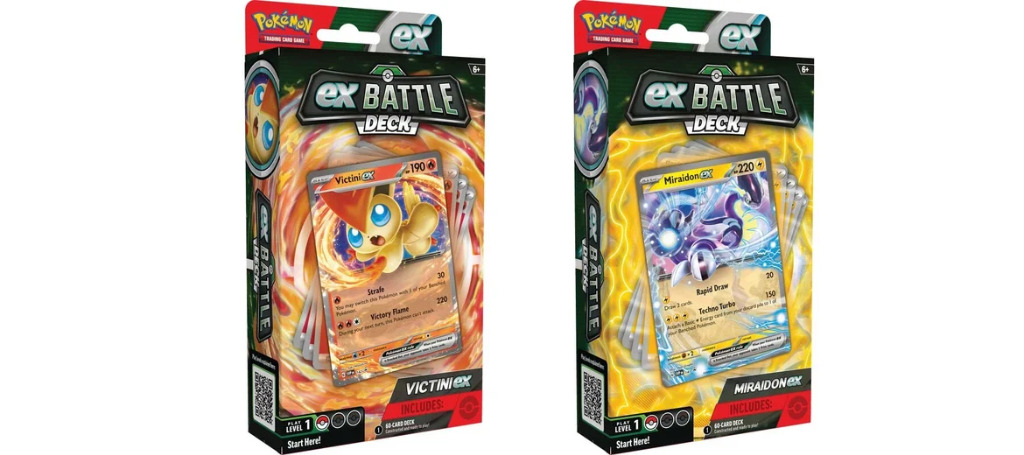  PKMN Battle Decks Victini ex/Miraidon ex