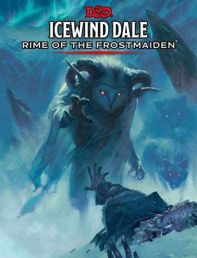  D&D Book- Icewind Dale Rime Of The Frostmaiden