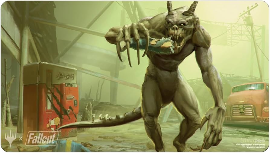  UP Playmat Magic Fallout Deathclaw V5 Mat