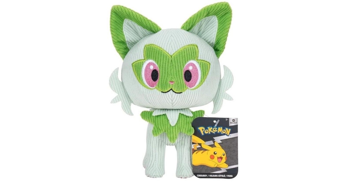  Pokemon Plush - Sprigatito Corduroy