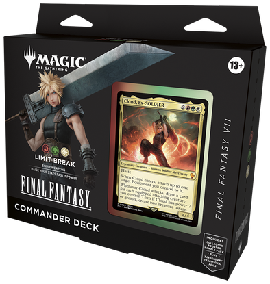  MTG Final Fantasy Limit Break Commander Deck