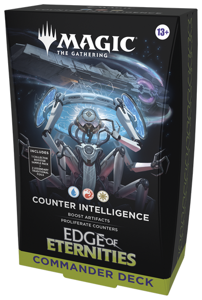  MTG Edge of Eternities Counter Intelligence Commander Deck