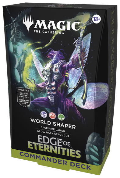  MTG Edge of Eternities World Shaper Commander Deck